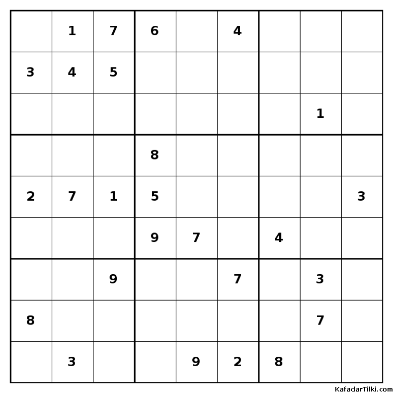 Kolay Sudoku, Kitap 16 - 9