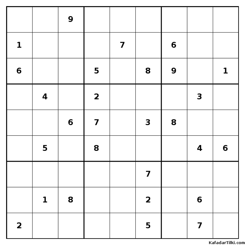 Kolay Sudoku, Kitap 17 - 1