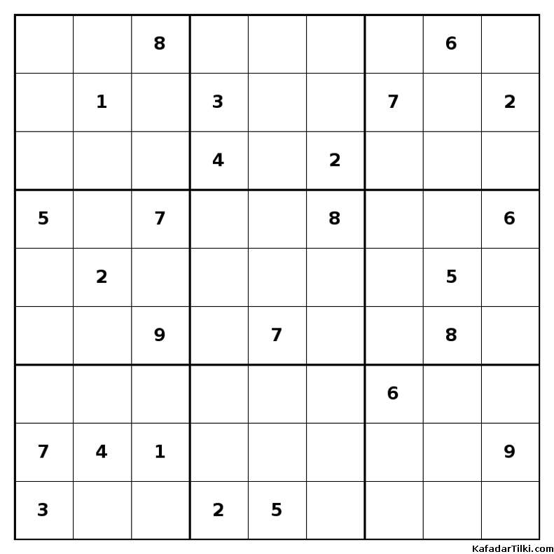 Kolay Sudoku, Kitap 18 - 1