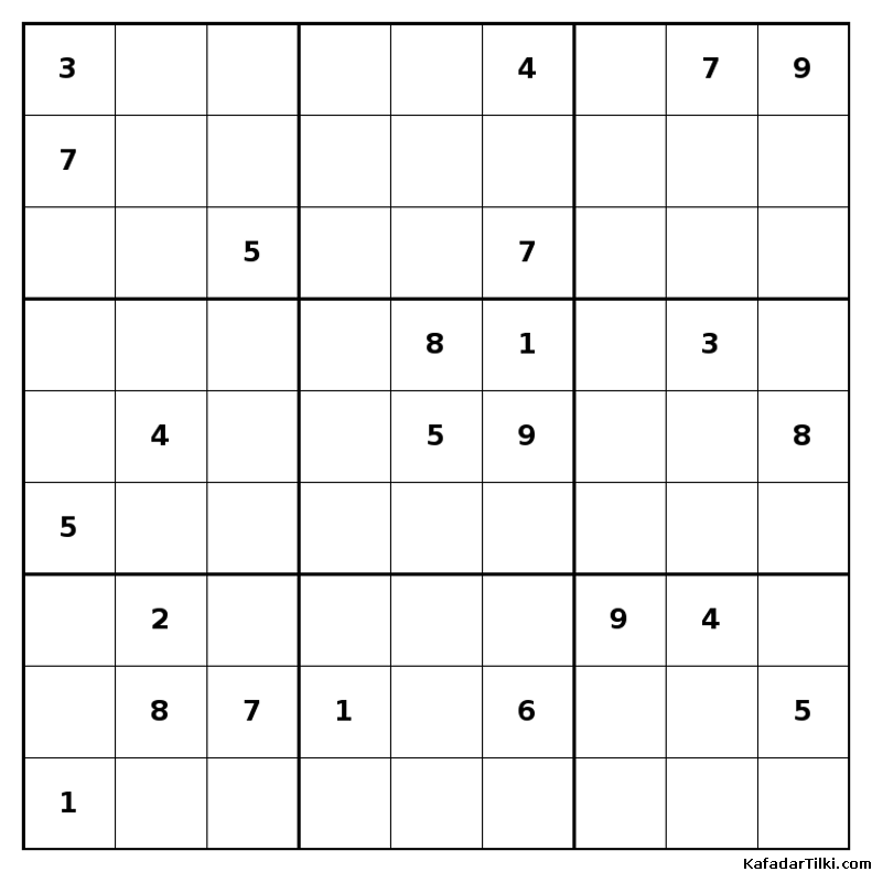 Kolay Sudoku, Kitap 18 - 9