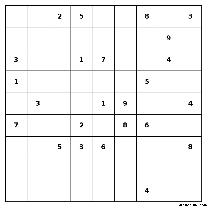 Kolay Sudoku, Kitap 3 - 10