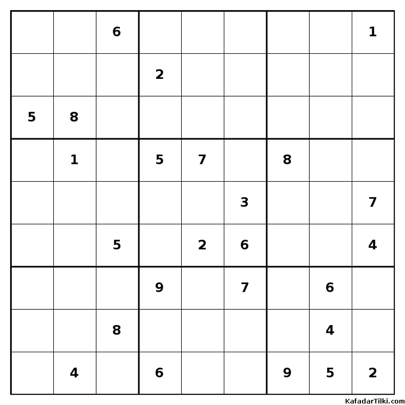 Kolay Sudoku, Kitap 5 - 10