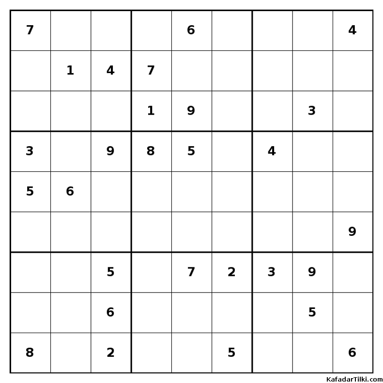 Kolay Sudoku, Kitap 6 - 7