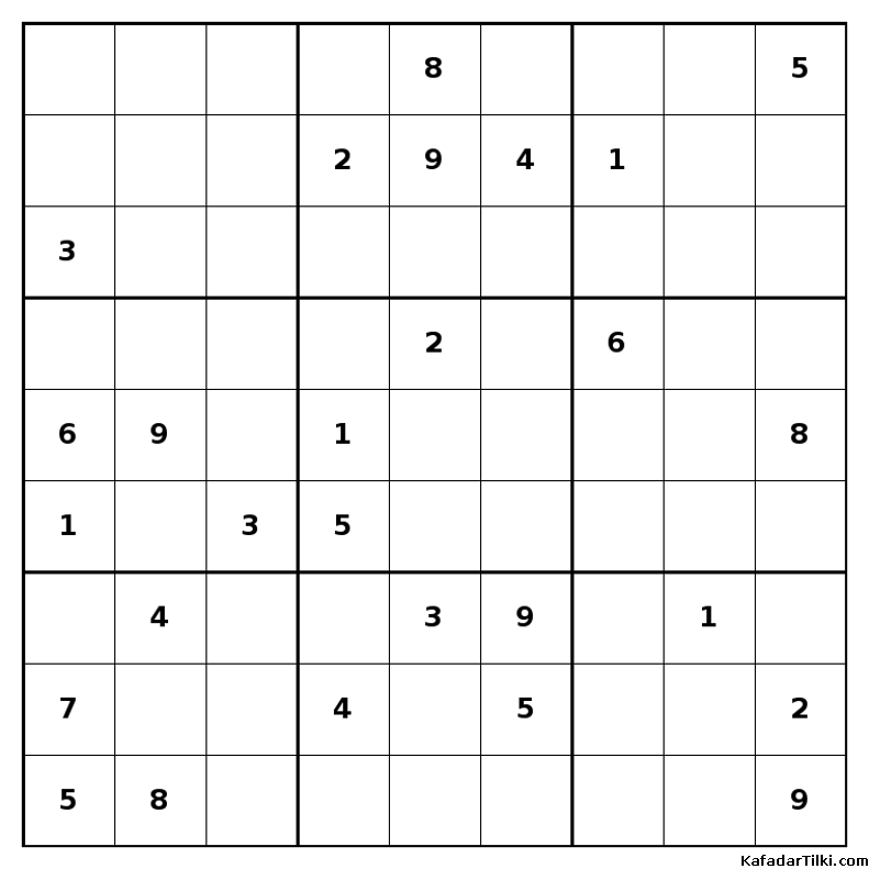 Kolay Sudoku, Kitap 6 - 8