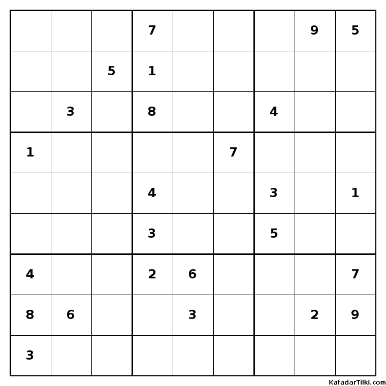 Kolay Sudoku, Kitap 7 - 1