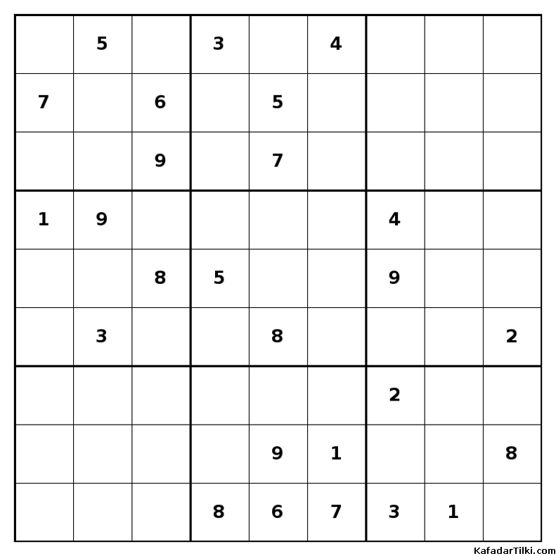 Kolay Sudoku, Kitap 7 - 5