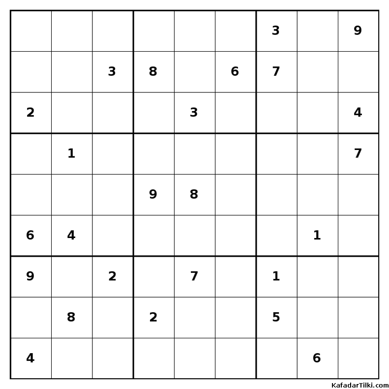 Kolay Sudoku, Kitap 7 - 6