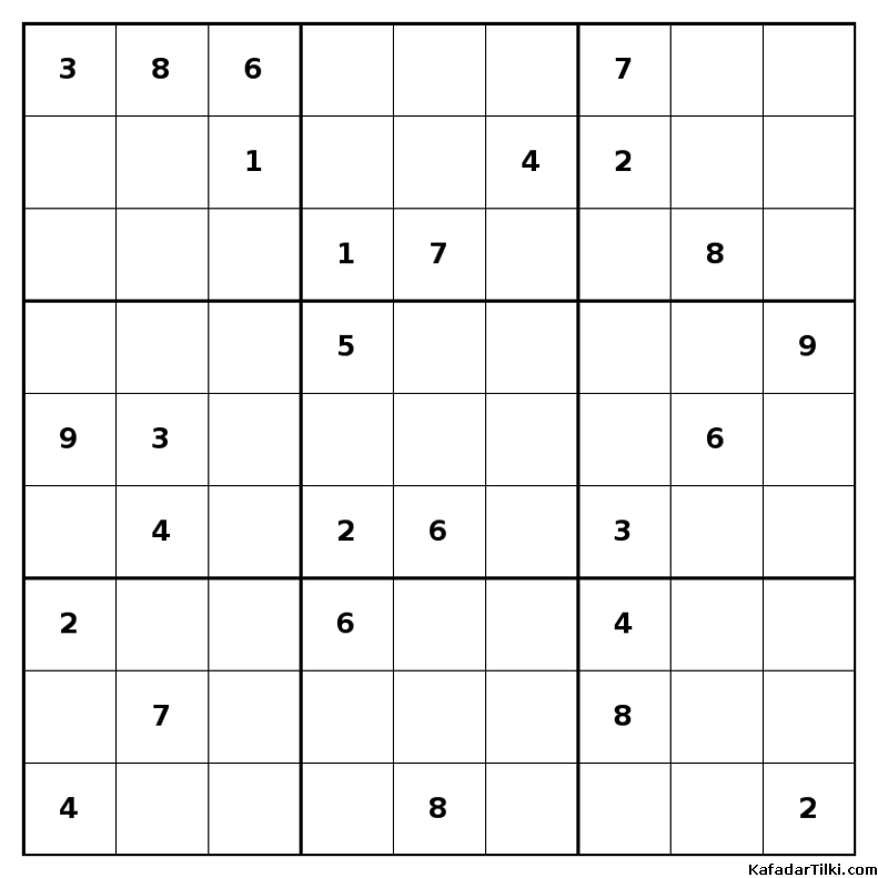Kolay Sudoku, Kitap 9 - 1