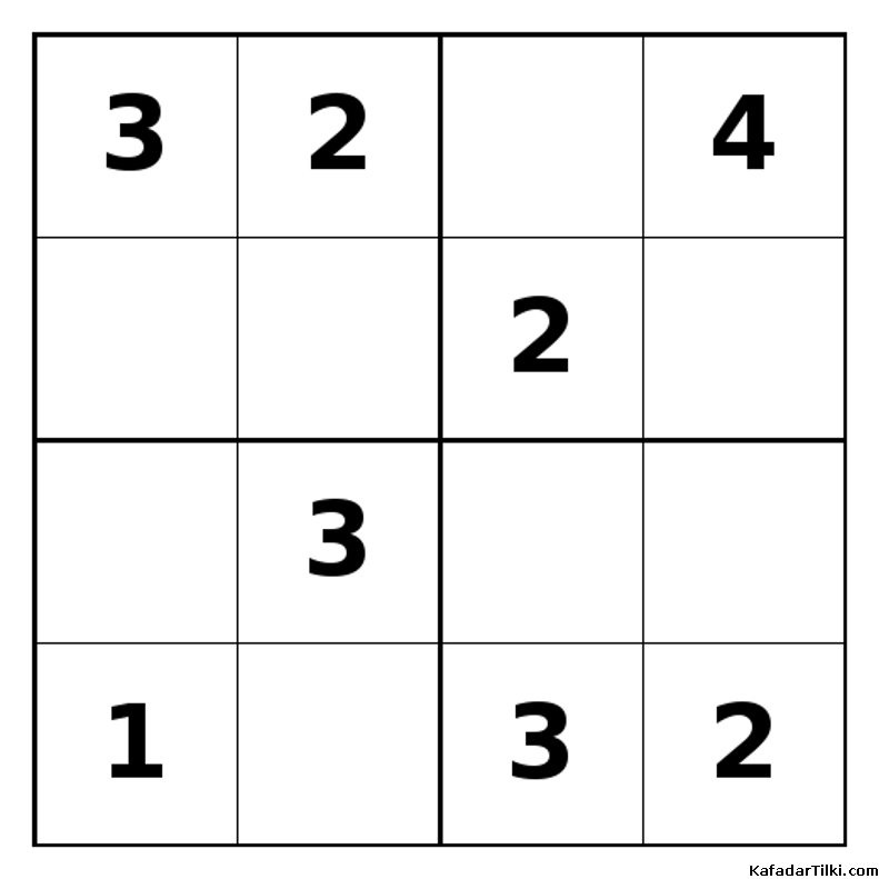 Orta Seviye Mini Sudoku (4x4), Kitap 8 - 3