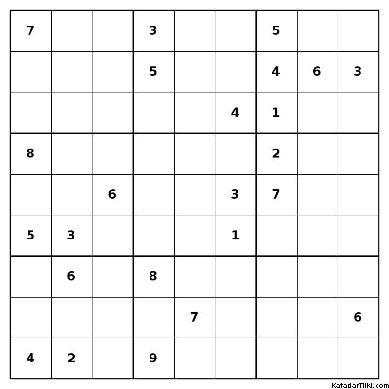 Orta Seviye Sudoku, Kitap 1 - 3