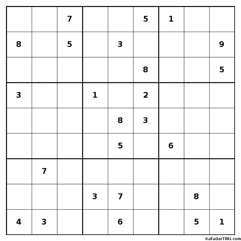Orta Seviye Sudoku, Kitap 10 - 6