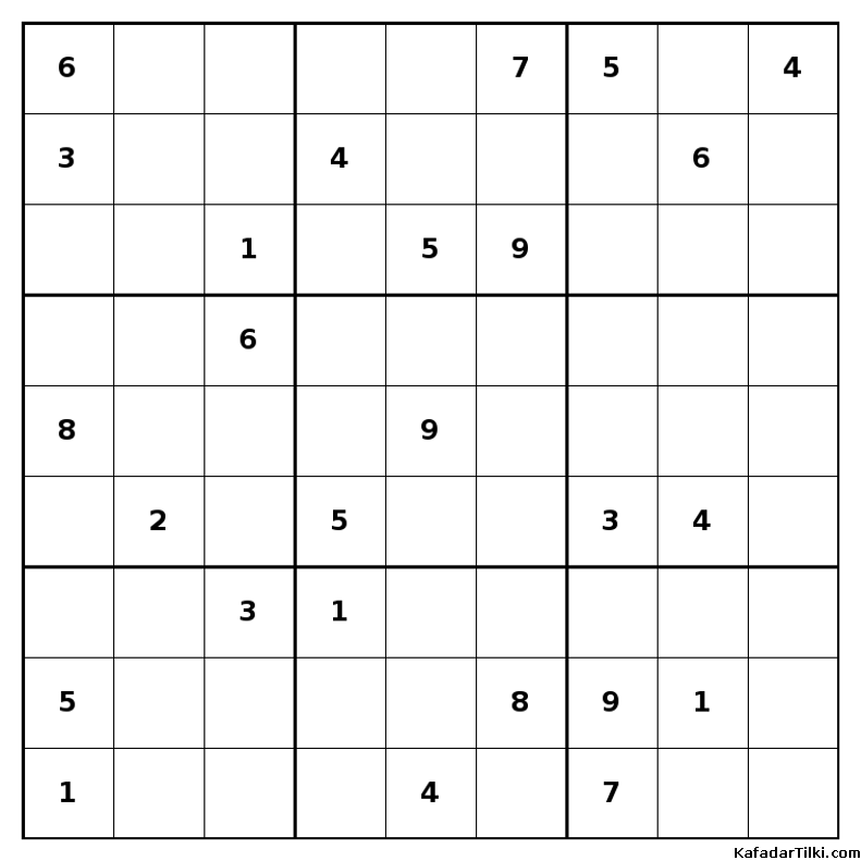 Orta Seviye Sudoku, Kitap 10 - 8