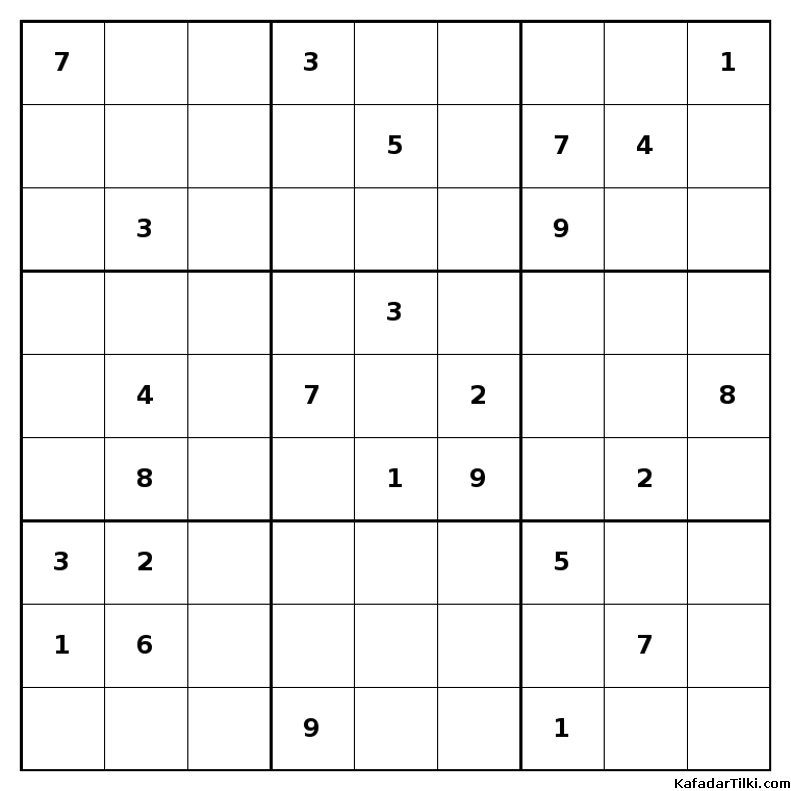 Orta Seviye Sudoku, Kitap 11 - 1