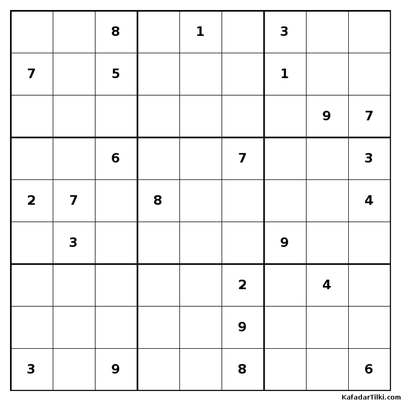 Orta Seviye Sudoku, Kitap 11 - 2
