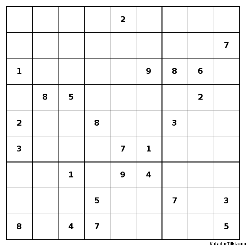 Orta Seviye Sudoku, Kitap 11 - 7