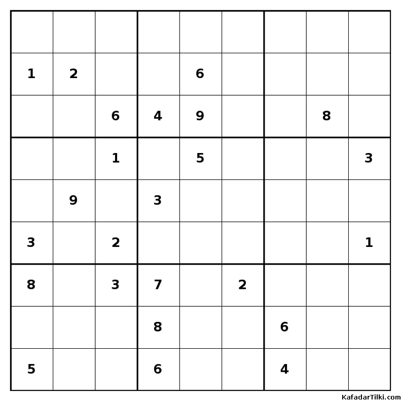Orta Seviye Sudoku, Kitap 12 - 9