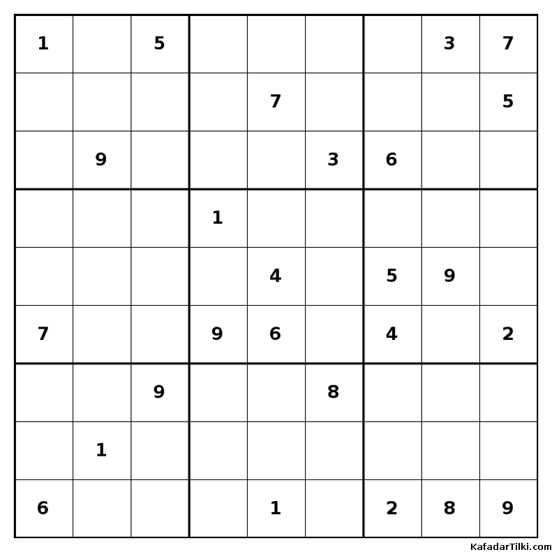 Orta Seviye Sudoku, Kitap 13 - 7