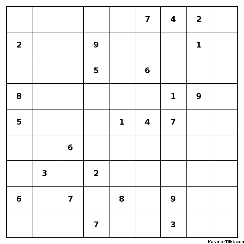 Orta Seviye Sudoku, Kitap 14 - 1