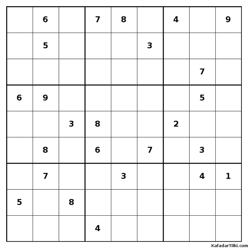 Orta Seviye Sudoku, Kitap 16 - 1