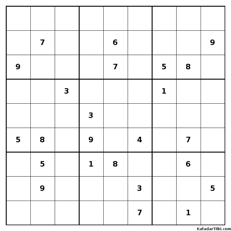 Orta Seviye Sudoku, Kitap 17 - 6