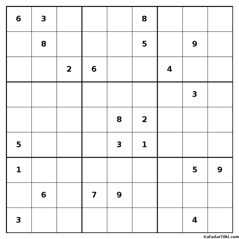 Orta Seviye Sudoku, Kitap 17 - 9