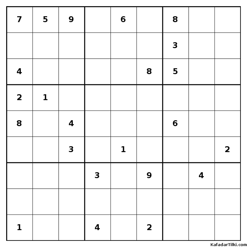 Orta Seviye Sudoku, Kitap 18 - 6