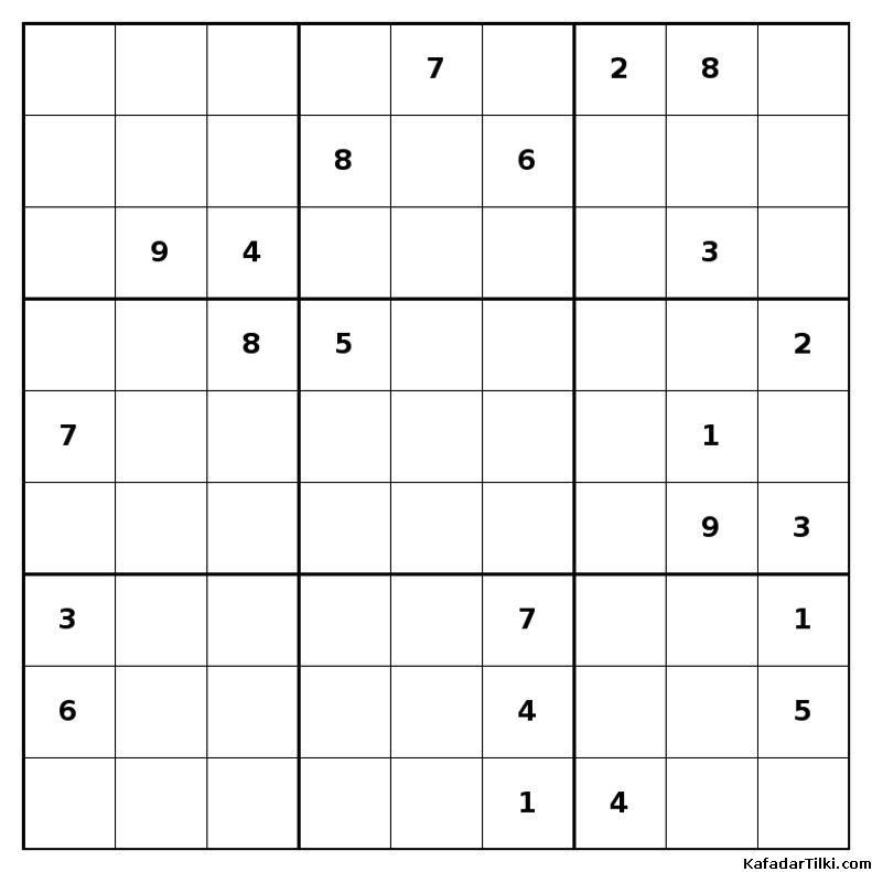 Orta Seviye Sudoku, Kitap 18 - 10