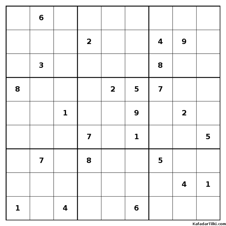 Orta Seviye Sudoku, Kitap 19 - 1