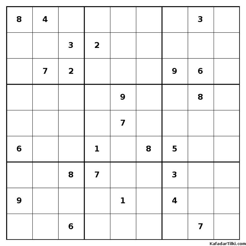 Orta Seviye Sudoku, Kitap 19 - 3