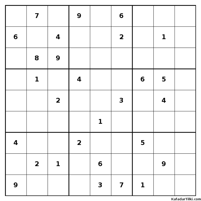 Orta Seviye Sudoku, Kitap 19 - 9