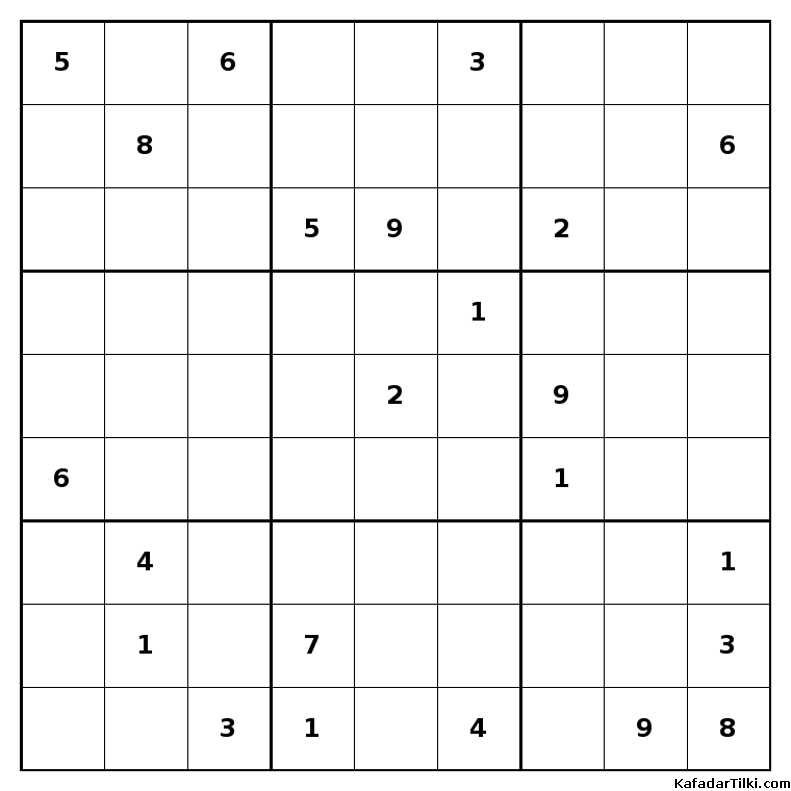 Orta Seviye Sudoku, Kitap 2 - 6