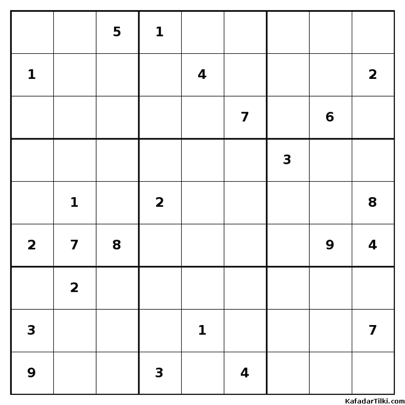 Orta Seviye Sudoku, Kitap 2 - 10