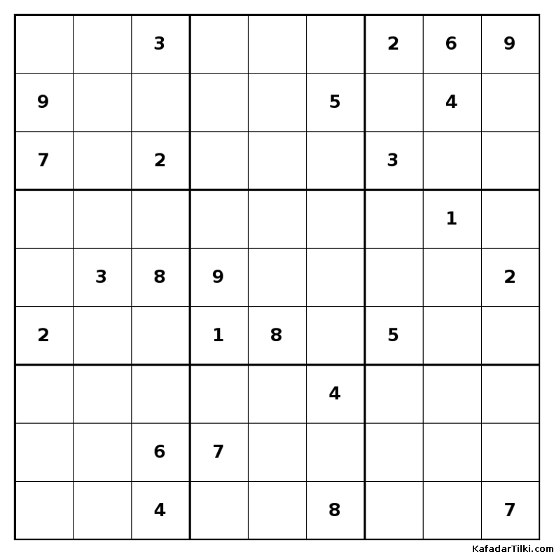 Orta Seviye Sudoku, Kitap 3 - 4