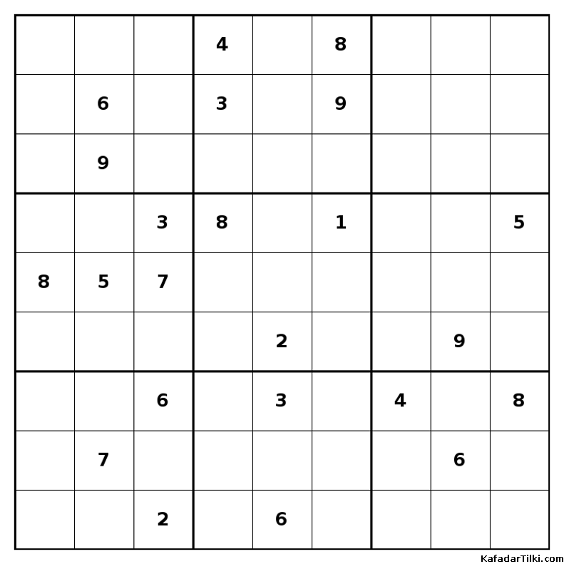 Orta Seviye Sudoku, Kitap 3 - 10