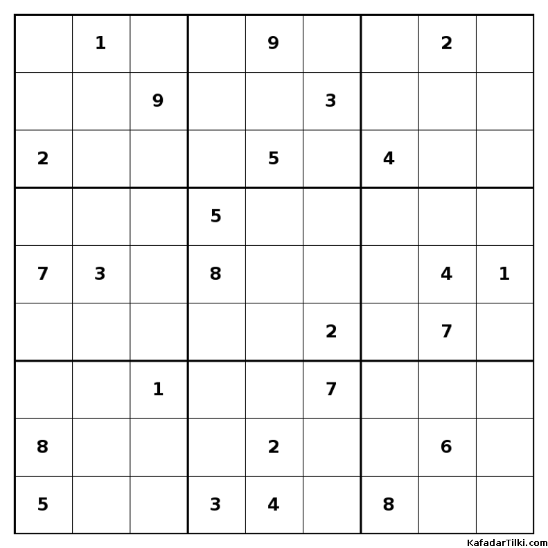 Orta Seviye Sudoku, Kitap 4 - 6
