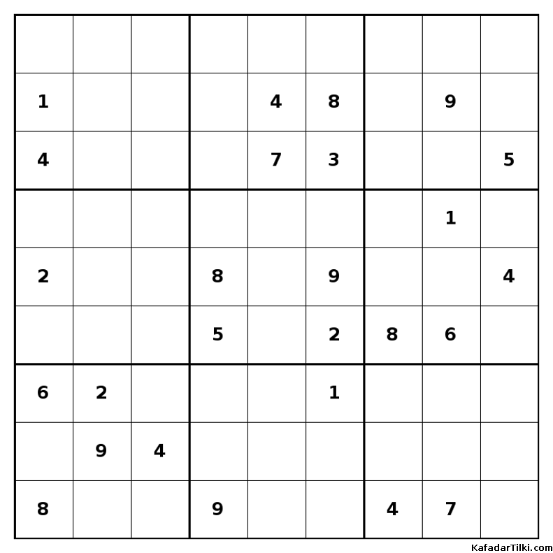 Orta Seviye Sudoku, Kitap 6 - 6