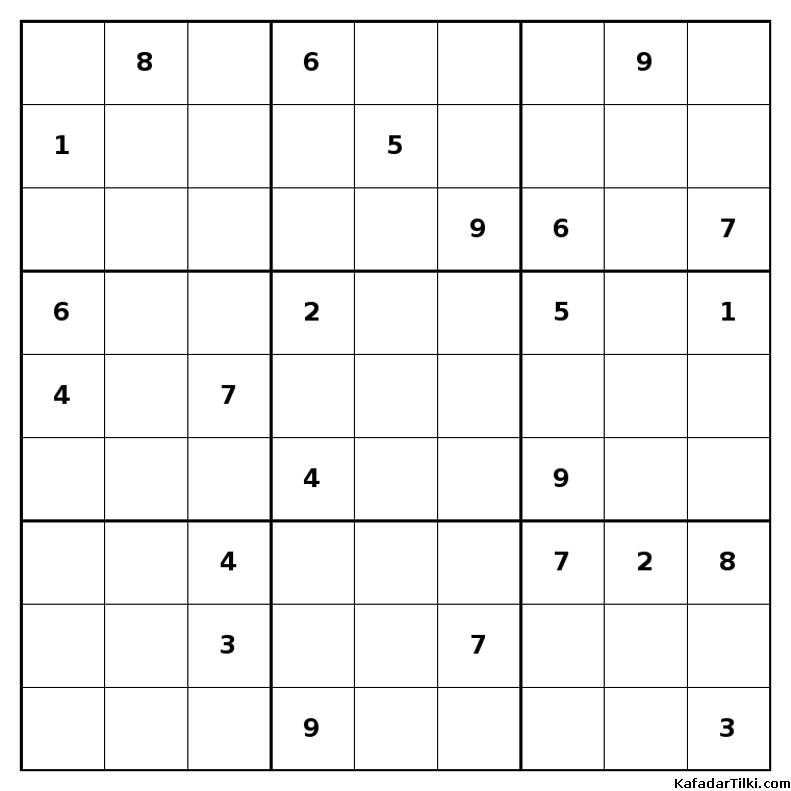 Orta Seviye Sudoku, Kitap 6 - 8