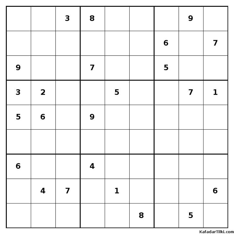 Orta Seviye Sudoku, Kitap 6 - 10