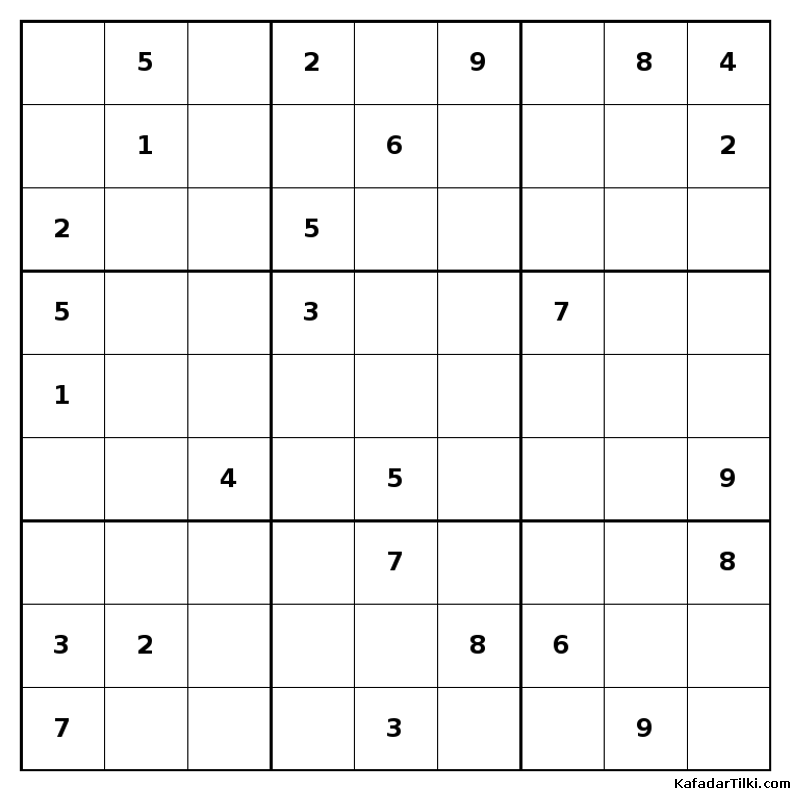 Orta Seviye Sudoku, Kitap 7 - 3