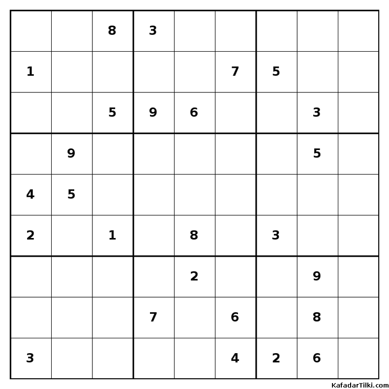 Orta Seviye Sudoku, Kitap 7 - 6