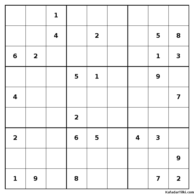 Orta Seviye Sudoku, Kitap 8 - 9