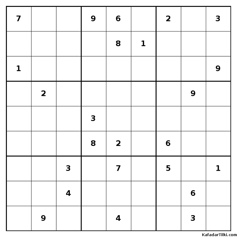 Orta Seviye Sudoku, Kitap 9 - 2