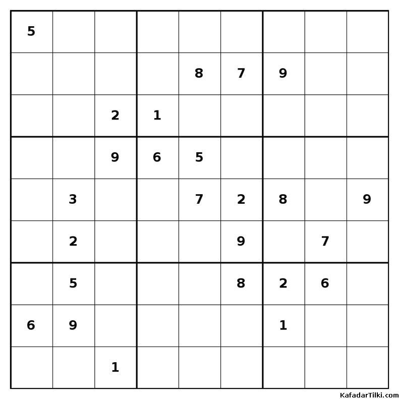 Orta Seviye Sudoku, Kitap 9 - 5