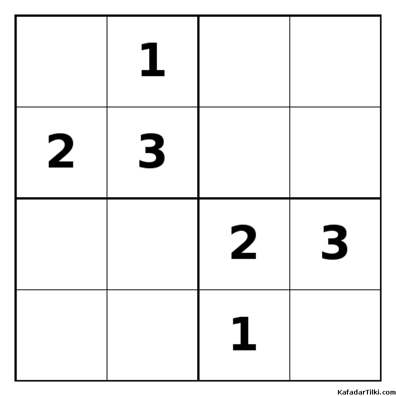 Zor Mini Sudoku (4x4), Kitap 1 - 5
