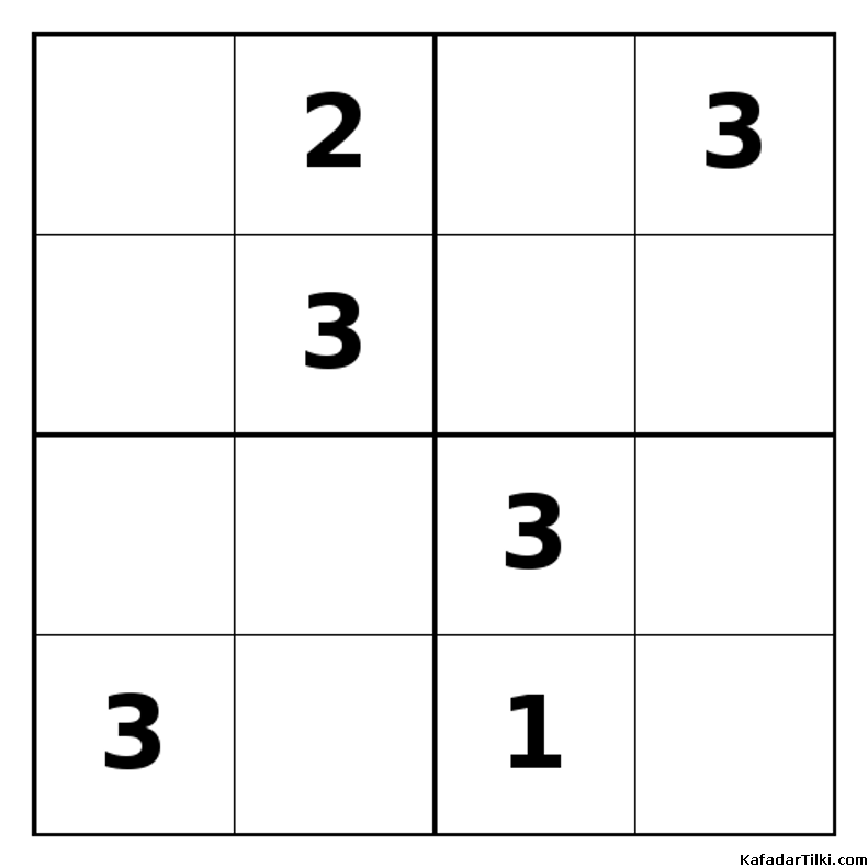 Zor Mini Sudoku (4x4), Kitap 10 - 4