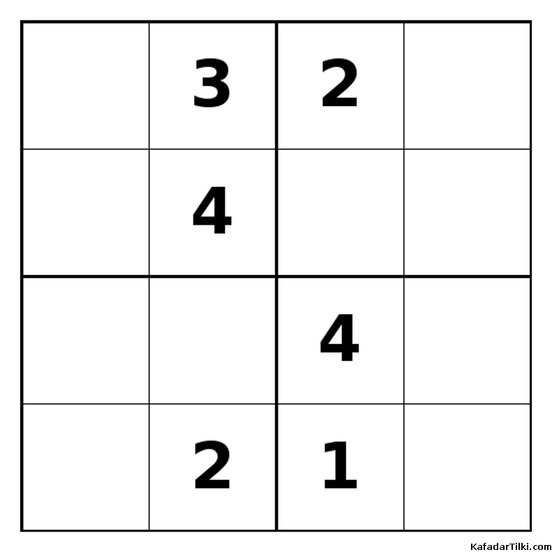 Zor Mini Sudoku (4x4), Kitap 10 - 9