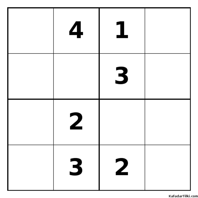 Zor Mini Sudoku (4x4), Kitap 12 - 8