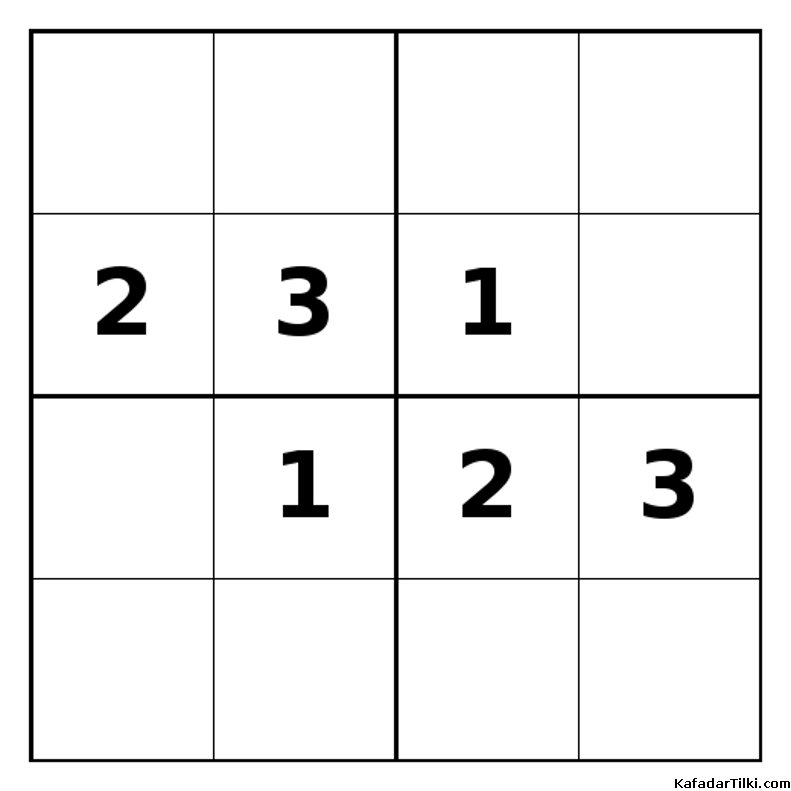Zor Mini Sudoku (4x4), Kitap 14 - 1