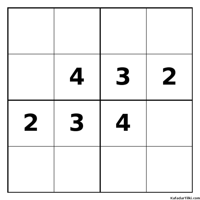 Zor Mini Sudoku (4x4), Kitap 16 - 9