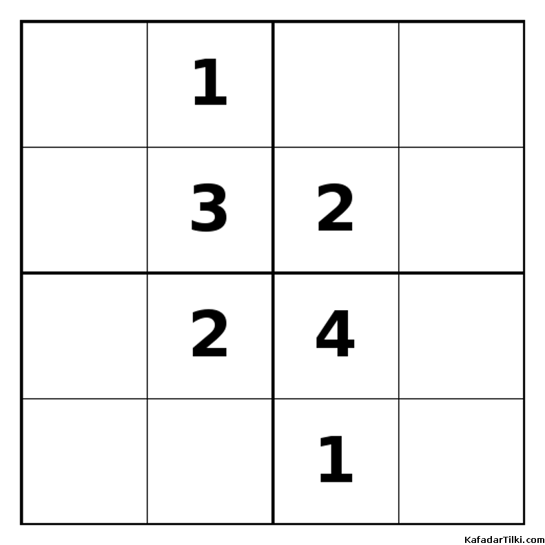 Zor Mini Sudoku (4x4), Kitap 2 - 9